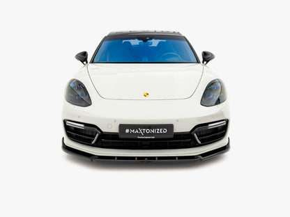 Maxton Design - Front Splitter Porsche Panamera GTS Sport Turismo 971 Facelift