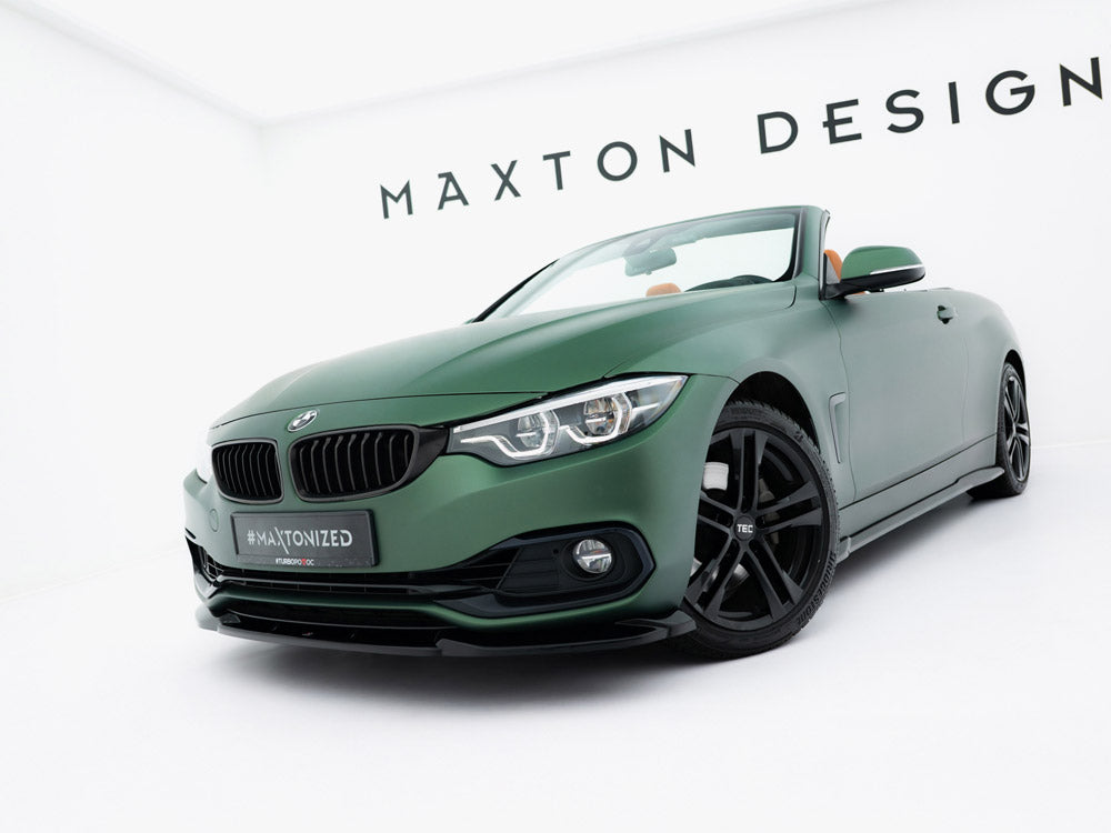 Maxton Design - Front Splitter BMW 4 Cabrio / Coupe F33 / F32