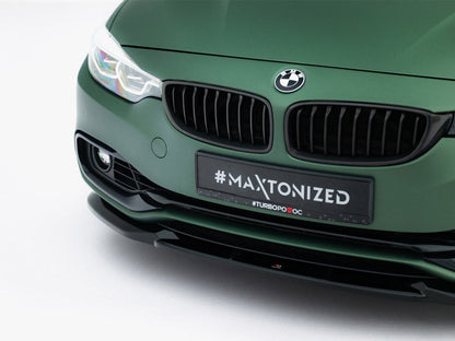 Maxton Design - Front Splitter BMW 4 Cabrio / Coupe F33 / F32
