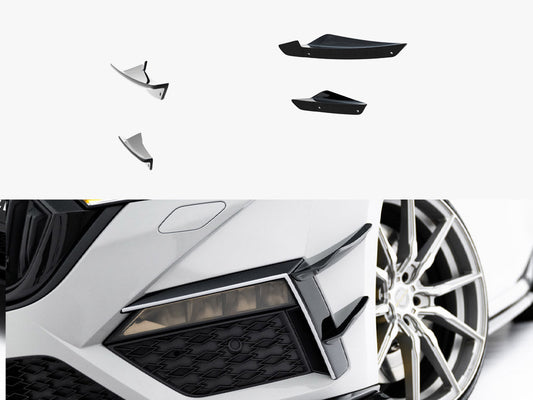 Maxton Design - Front Bumper Wings (Canards) Skoda Octavia RS Mk4