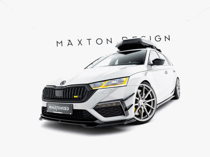 Maxton Design - Front Bumper Wings (Canards) Skoda Octavia RS Mk4