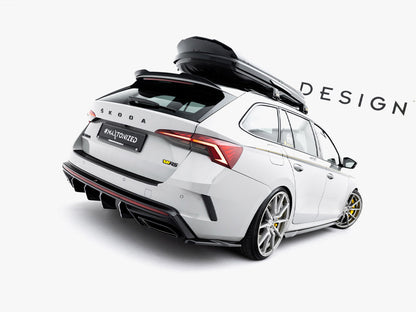 Maxton Design - Rear Side Splitters V.7 Skoda Octavia RS Liftback / Estate Mk4