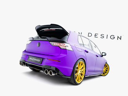 Maxton Design - Rear Side Splitters V.1 Volkswagen Golf R Mk8 Facelift
