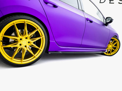 Maxton Design - Side Skirts Diffusers V.1 Volkswagen Golf R Mk8 Facelift