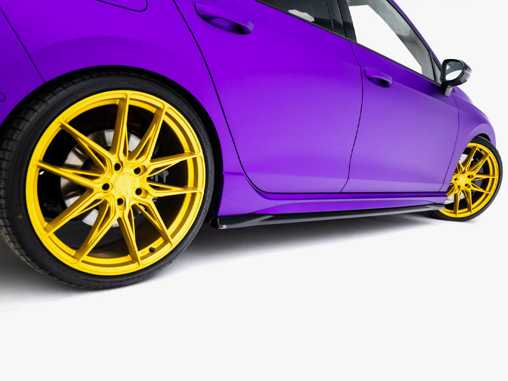 Maxton Design - Side Skirts Diffusers V.5 Volkswagen Golf R Mk8 / Mk8 Facelift