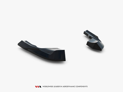 Maxton Design - Rear Side Splitters V.8 Volkswagen Golf R Mk8 / Mk8 Facelift