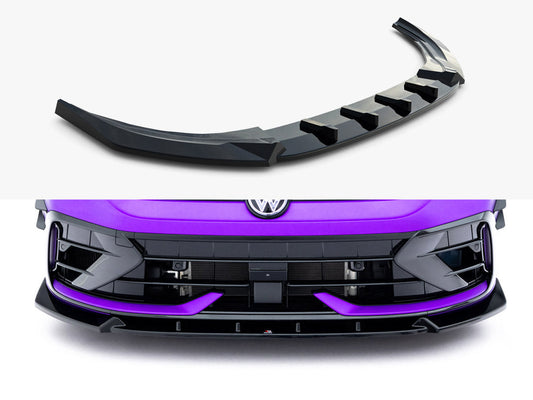 Maxton Design - Front Splitter V.3 Volkswagen Golf R Mk8 Facelift