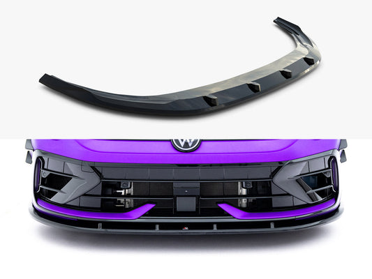 Maxton Design - Front Splitter V.2 Volkswagen Golf R Mk8 Facelift