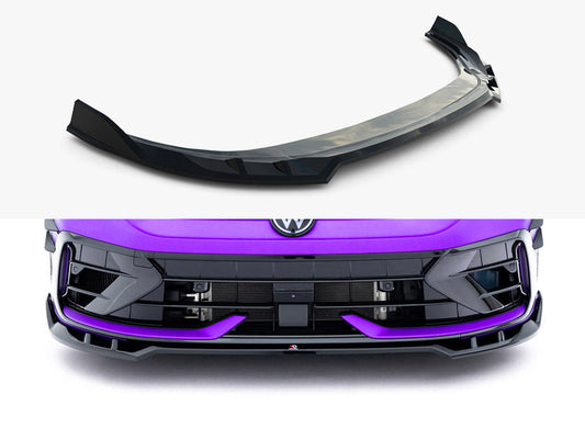 Maxton Design - Front Splitter V.1 Volkswagen Golf R Mk8 Facelift
