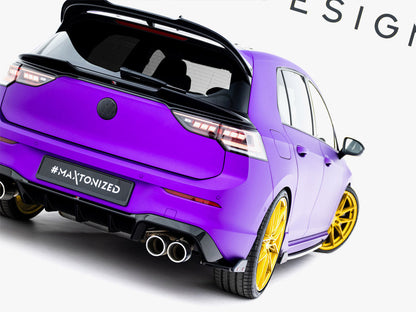 Maxton Design - Rear Valance V.1 Volkswagen Golf R Mk8 Facelift