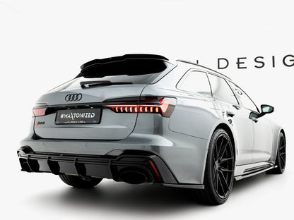 Maxton Design - Rear Side Splitters V.2 Audi RS6 C8 / C8 Facelift / RS7