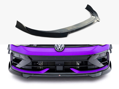 Maxton Design - Front Splitter V.4 Volkswagen Golf R Mk8 Facelift