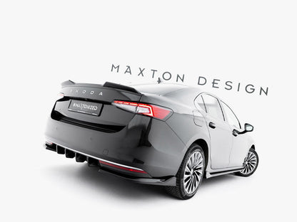 Maxton Design - Spoiler CAP 3D Skoda Superb Sedan Mk4
