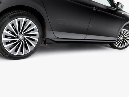 Maxton Design - Side Skirts Diffusers V.2 Skoda Superb Mk4