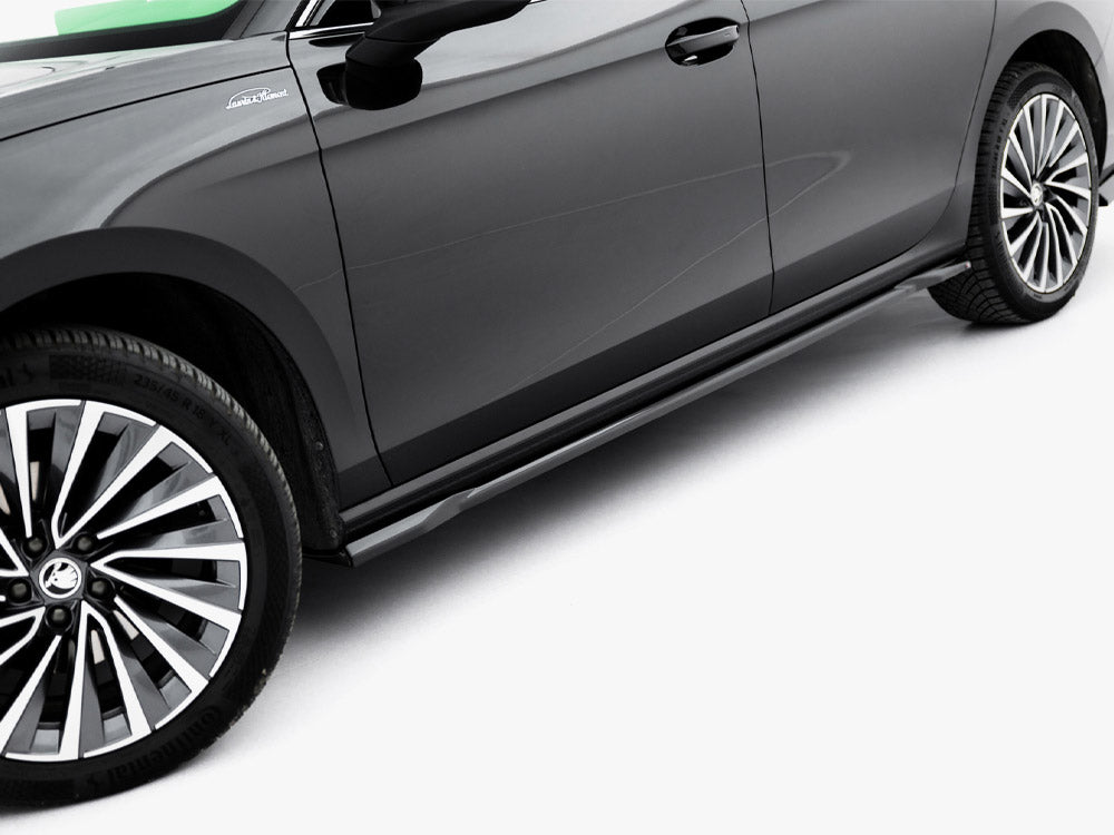 Maxton Design - Side Skirts Diffusers V.1 Skoda Superb Mk4