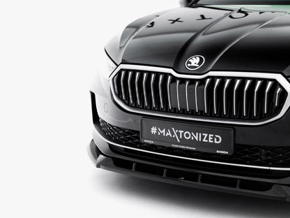 Maxton Design - Front Splitter V.2 Skoda Superb Mk4