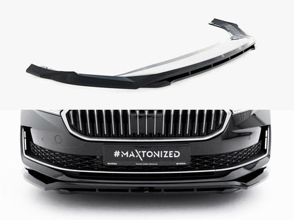 Maxton Design - Front Splitter V.1 Skoda Superb Mk4