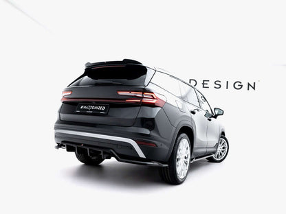 Maxton Design - Rear Splitter (Vertical Bars) Skoda Kodiaq Mk2