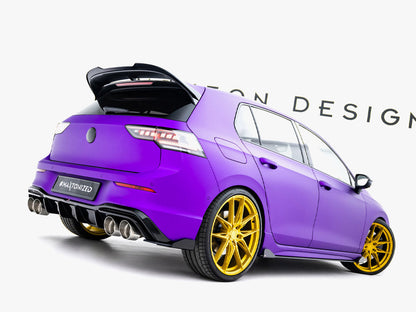Maxton Design - Rear Side Flaps V.2 Volkswagen Golf R Mk8 / Mk8 Facelift