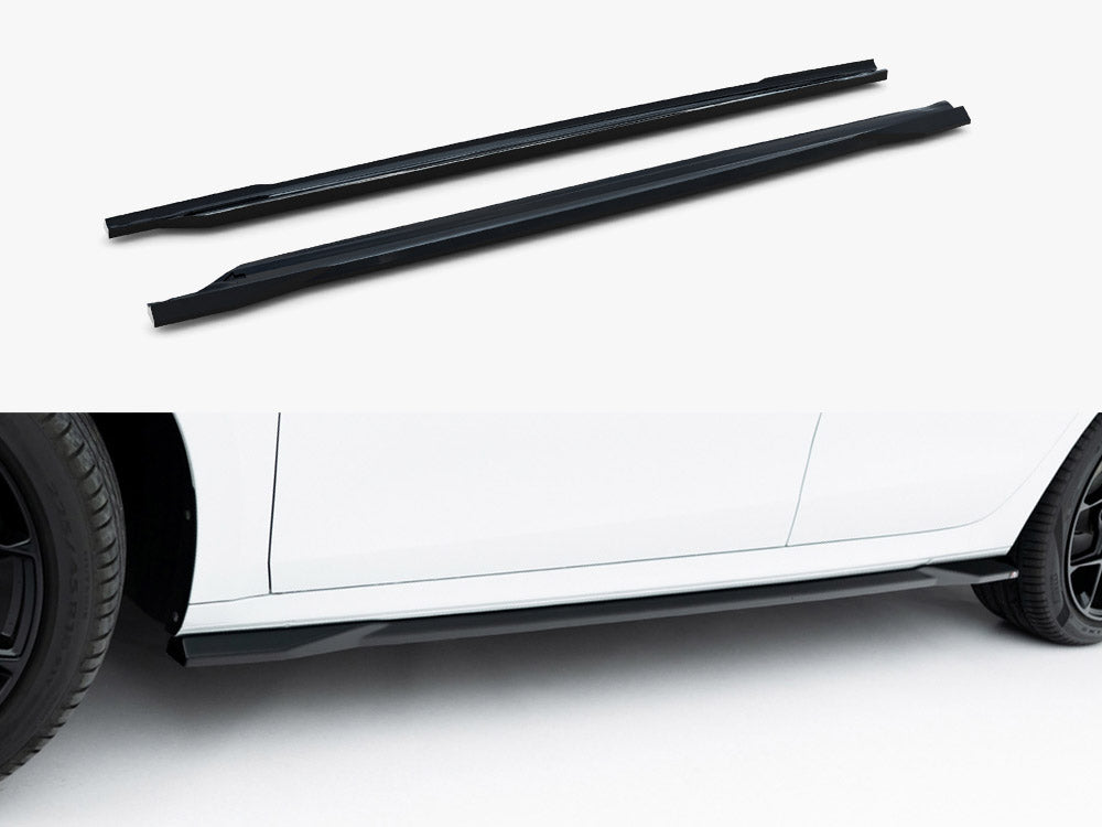 Maxton Design - Side Skirts Diffusers Skoda Octavia Sportline Liftback / Estate Mk4 Facelift