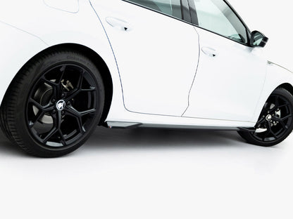 Maxton Design - Side Skirts Diffusers Skoda Octavia Sportline Liftback / Estate Mk4 Facelift
