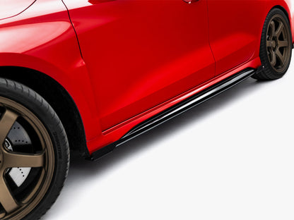Maxton Design - Street PRO Side Skirts Diffusers + Flaps Audi RS3 Sedan 8Y Facelift