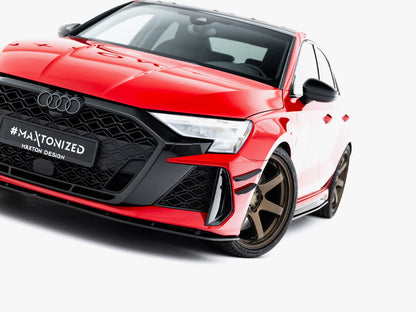 Maxton Design - Street PRO Front Splitter Audi RS3 Sedan 8Y Facelift