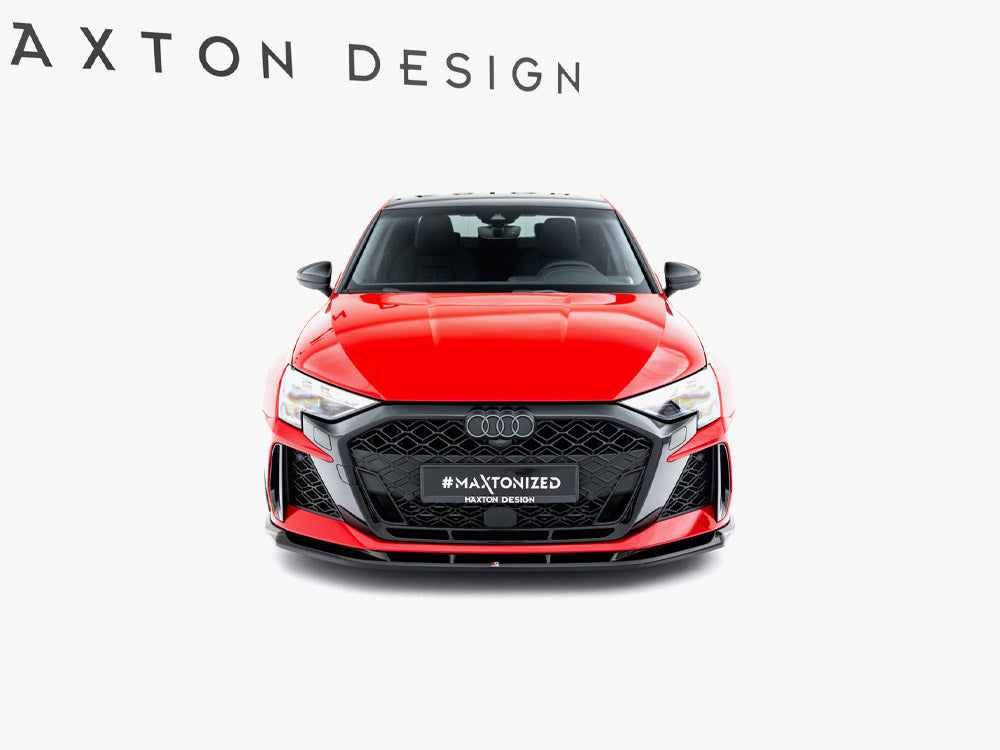 Maxton Design - Front Splitter V.1 Audi RS3 Sedan 8Y Facelift