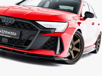 Maxton Design - Front Splitter V.1 Audi RS3 Sedan 8Y Facelift