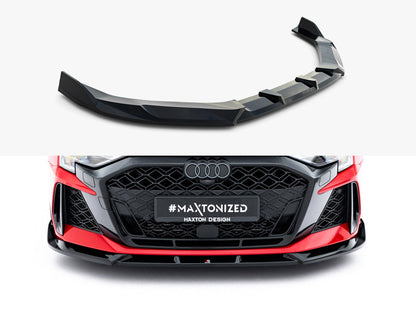 Maxton Design - Front Splitter V.3 Audi RS3 Sedan 8Y Facelift