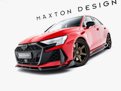 Maxton Design - Front Splitter V.3 Audi RS3 Sedan 8Y Facelift