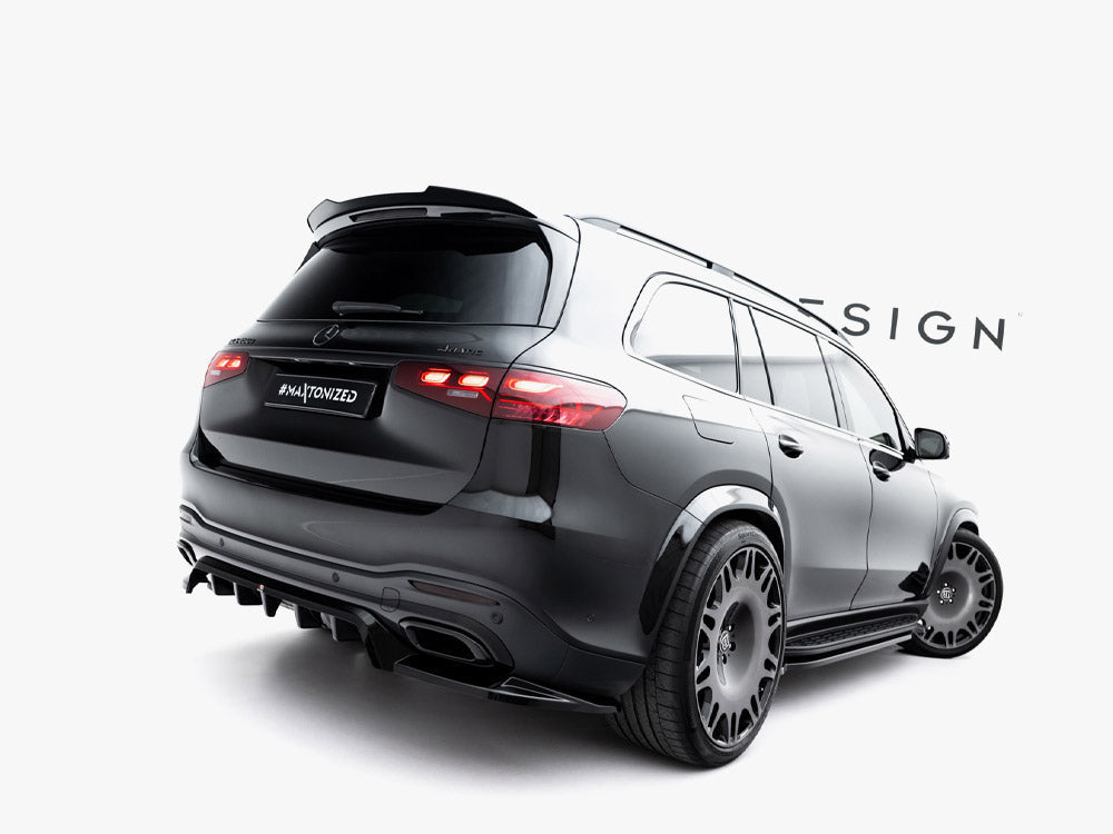 Maxton Design - Rear Splitter (Vertical Bars) Mercedes-Benz GLS AMG-Line X167 Facelift