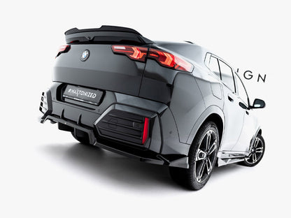 Maxton Design - Rear Splitter (Vertical Bars) BMW X2 M-Pack / iX2 U10