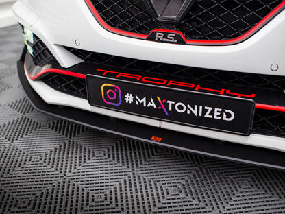 Maxton Design - Street PRO Front Splitter Renault Megane RS Mk4
