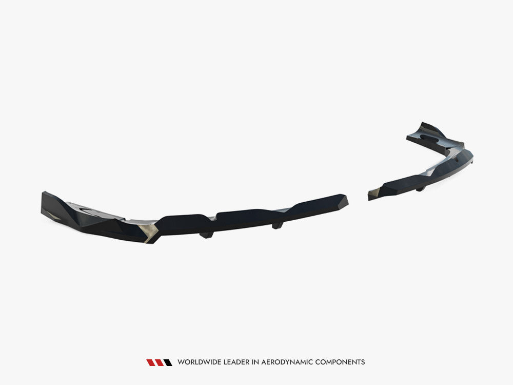Maxton Design - Rear Splitter (Vertical Bars) BMW X3 M-Pack G45