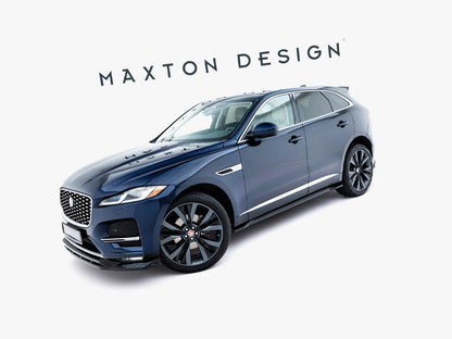 Maxton Design - Side Skirts Diffusers Jaguar F-Pace R-Sport Mk1 Facelift