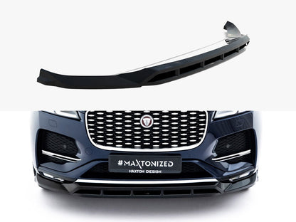 Maxton Design - Front Splitter Jaguar F-Pace R-Sport Mk1 Facelift