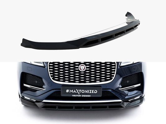 Maxton Design - Front Splitter Jaguar F-Pace R-Sport Mk1 Facelift