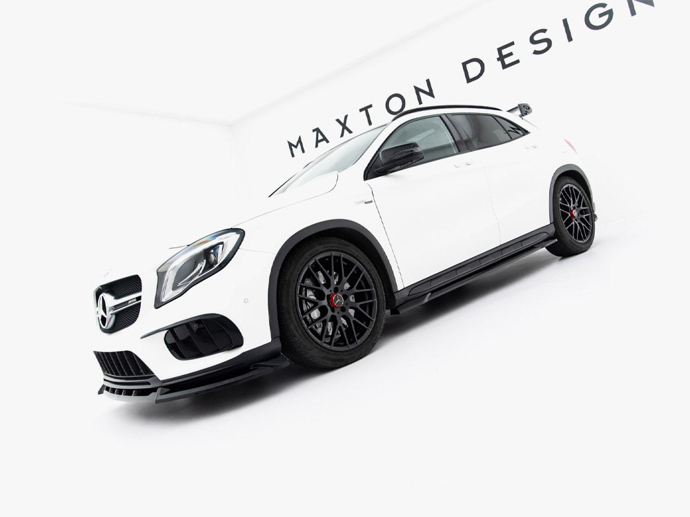 Maxton Design - Side Skirts Diffusers Mercedes-Benz GLA 45 AMG X156 Facelift