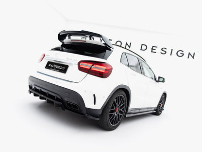 Maxton Design - Rear Splitter (Vertical Bars) Mercedes-Benz GLA 45 AMG X156 Facelift