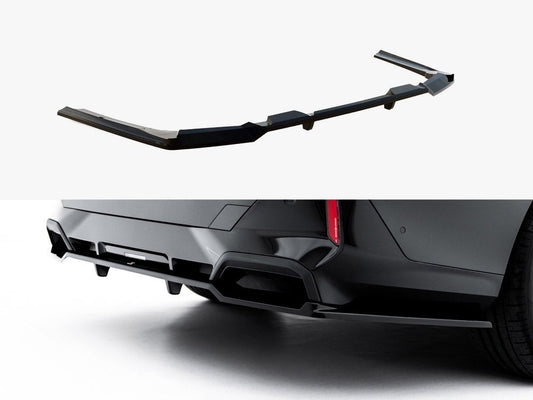 Maxton Design - Rear Splitter (with Vertical Bars) V.2 BMW 5 / i5 M-Pack Sedan / Touring G60 / G61