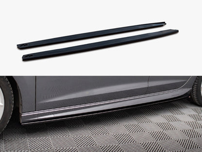Maxton Design - Side Skirts Diffusers V.5 Seat Leon Cupra / FR / Standard Mk3 / Mk3 Facelift