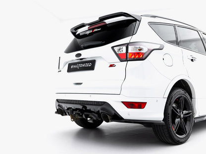 Maxton Design - Central Rear Splitter (Vertical Bars) Ford Kuga ST-Line Mk2 Facelift