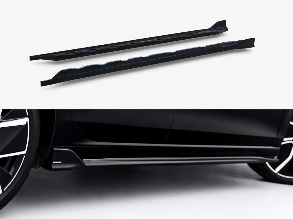 Maxton Design - Side Skirts Diffusers Volkswagen Golf Mk8 Facelift