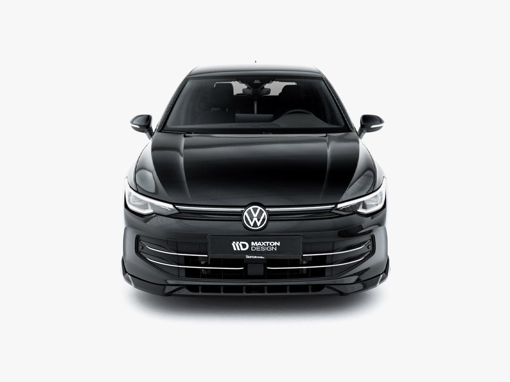 Maxton Design - Front Splitter V.1 Volkswagen Golf Mk8 Facelift