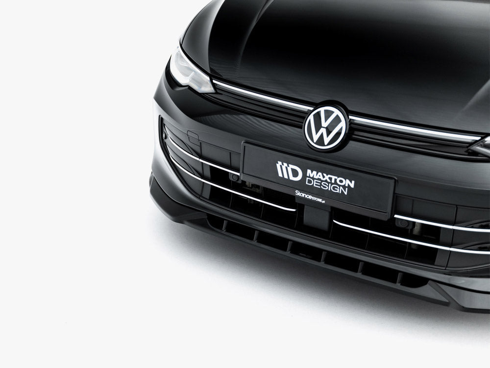 Maxton Design - Front Splitter V.1 Volkswagen Golf Mk8 Facelift