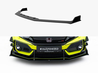 Maxton Design - Street PRO Front Splitter Honda Civic Type-R Mk10 / Mk10 Facelift