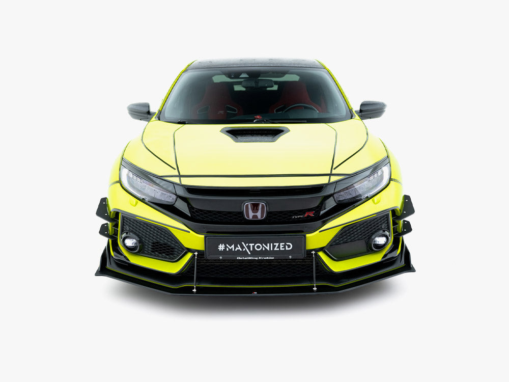 Maxton Design - Street PRO Front Splitter Honda Civic Type-R Mk10 / Mk10 Facelift