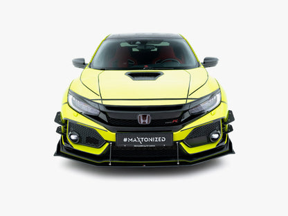 Maxton Design - Street PRO Front Splitter Honda Civic Type-R Mk10 / Mk10 Facelift