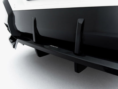 Maxton Design - Rear Splitter (Vertical Bars) BMW X2 M35i U10